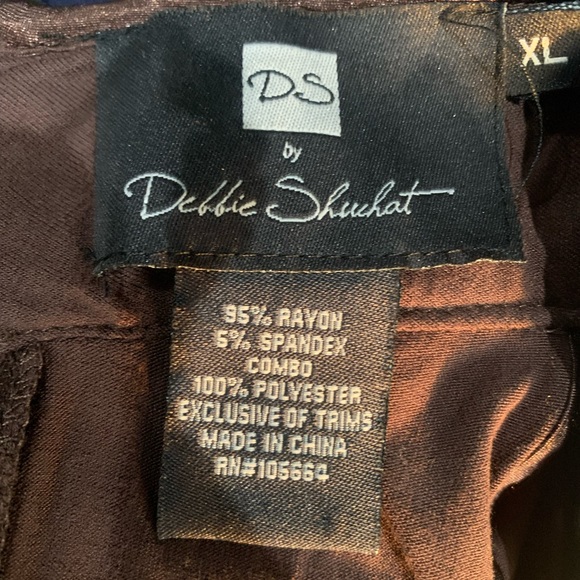 DS BY DEBBIE SHUCHAT SEQUIN SLEEVELESS COWL NECK SEQUIN SIZE XL - Picture 3 of 5